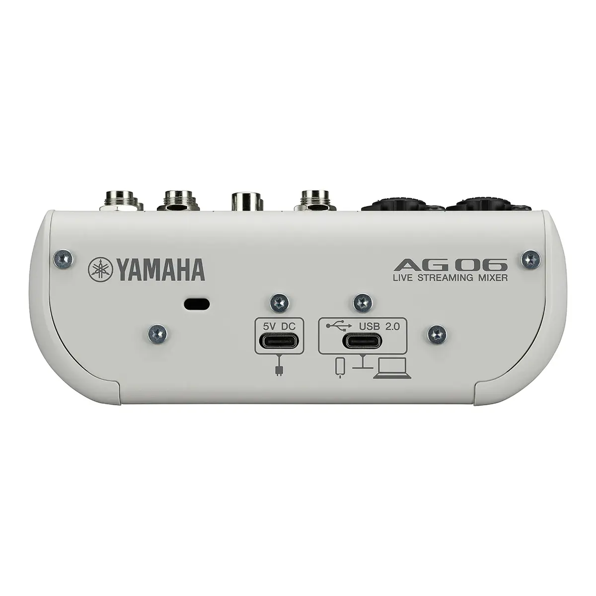 YAMAHA AG06 MK2 オーディオインターフェース Interface de Áudio Yamaha AG06MK2 Branca PS.12815.9238 - Interface