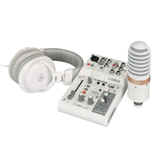 Kit Streaming Yamaha AG 03 MK2 LSPK Branco