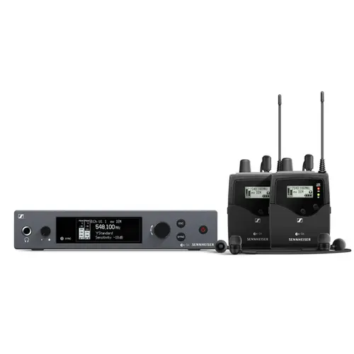 Sistema de Monitoramento Sem Fio Sennheiser EW IEM G4-TWING-G