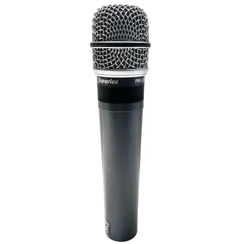 Microfone Dinâmico Superlux PRO258