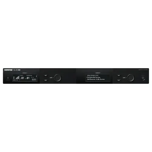 Receptor Digital Sem Fio Duplo Shure SLXD4D-G58