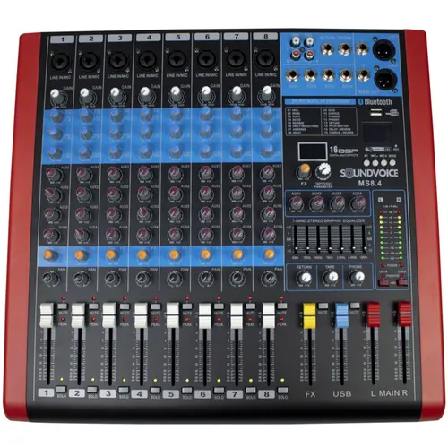 Mesa de Som Soundvoice MS-8.4 EUX