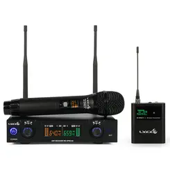 Microfone Sem Fio Headset UHF Lyco UHXPRO-02MHLI