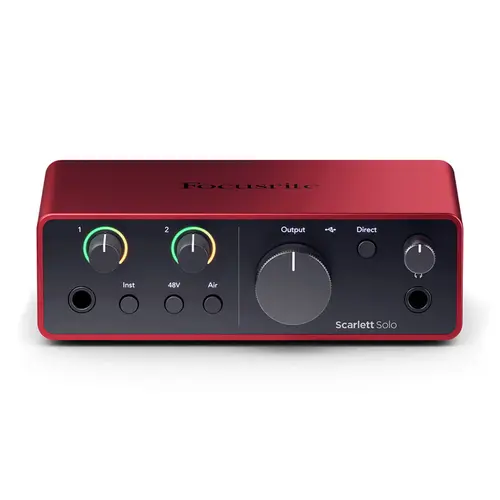 Interface Focusrite Scarelett Solo (4TH GEN)