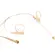 Microfone Headset DPA 4288-DC-F-F00-MH Bege