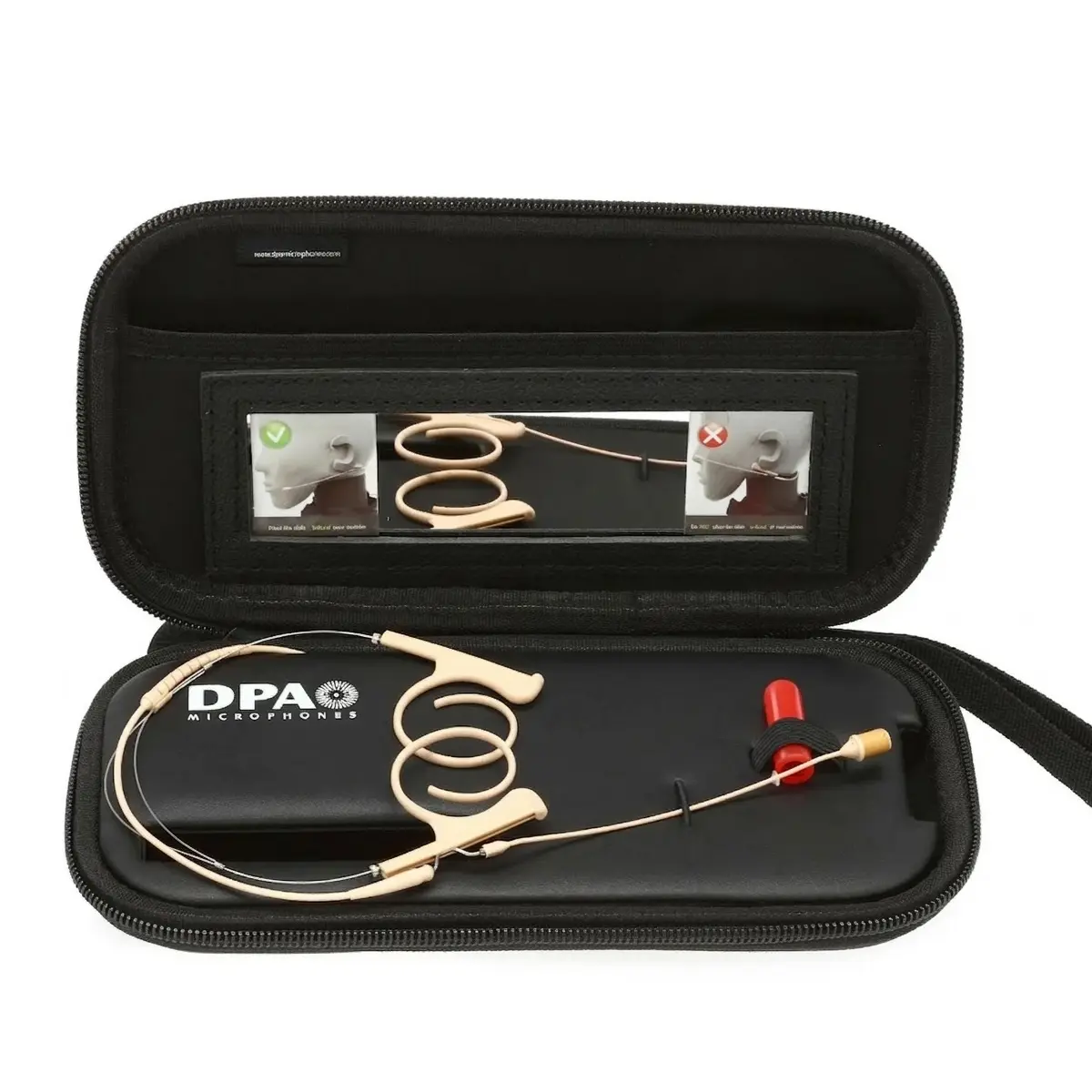 Microfone Headset DPA 4288-DC-F-F00-MH Bege - Microfone Headset
