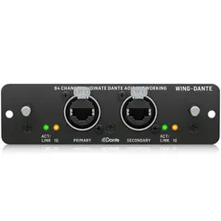 Interface de Áudio Behringer WING DANTE