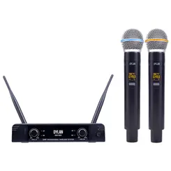 Microfone Sem Fio Duplo Dylan DW-602 MAX