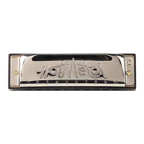Gaita Harmônica Diatônica Hohner Hot Metal C