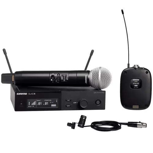 Sistema Sem Fio Shure SLXD124/85-G58