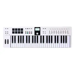 Teclado Controlador Arturia Keylab Essential 49 MK3 Branco