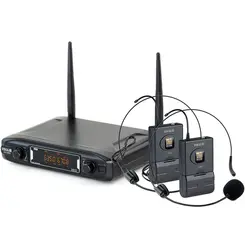 Microfone Sem Fio Duplo Headset Vokal VS148DH PS.12815.9955