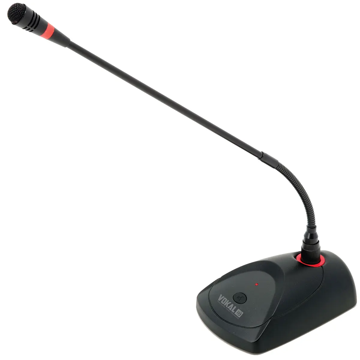 Microfone Vokal VMM145PH Conferência 45cm C/ Phantom Power PS