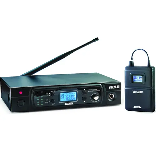 Sistema Monitor Sem Fio Vokal VMT50 S/Fone