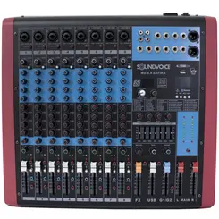 Mesa de Som Soundvoice MS-8.4 Safira