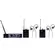 Sistema de Monitor Sem Fio UHF C/2 Bodypacks Dylan DSM-600 SUPER