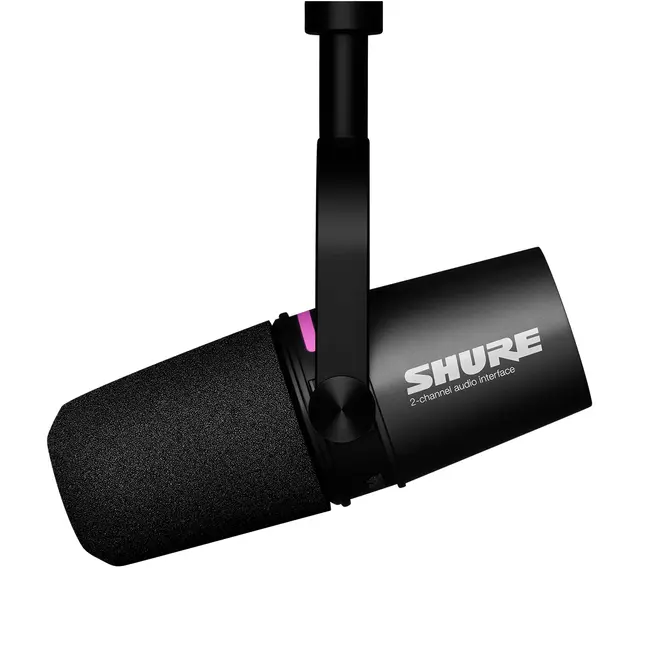 Microfone Podcast Shure MV7I PS.12815.10003 - Microfone Podcast