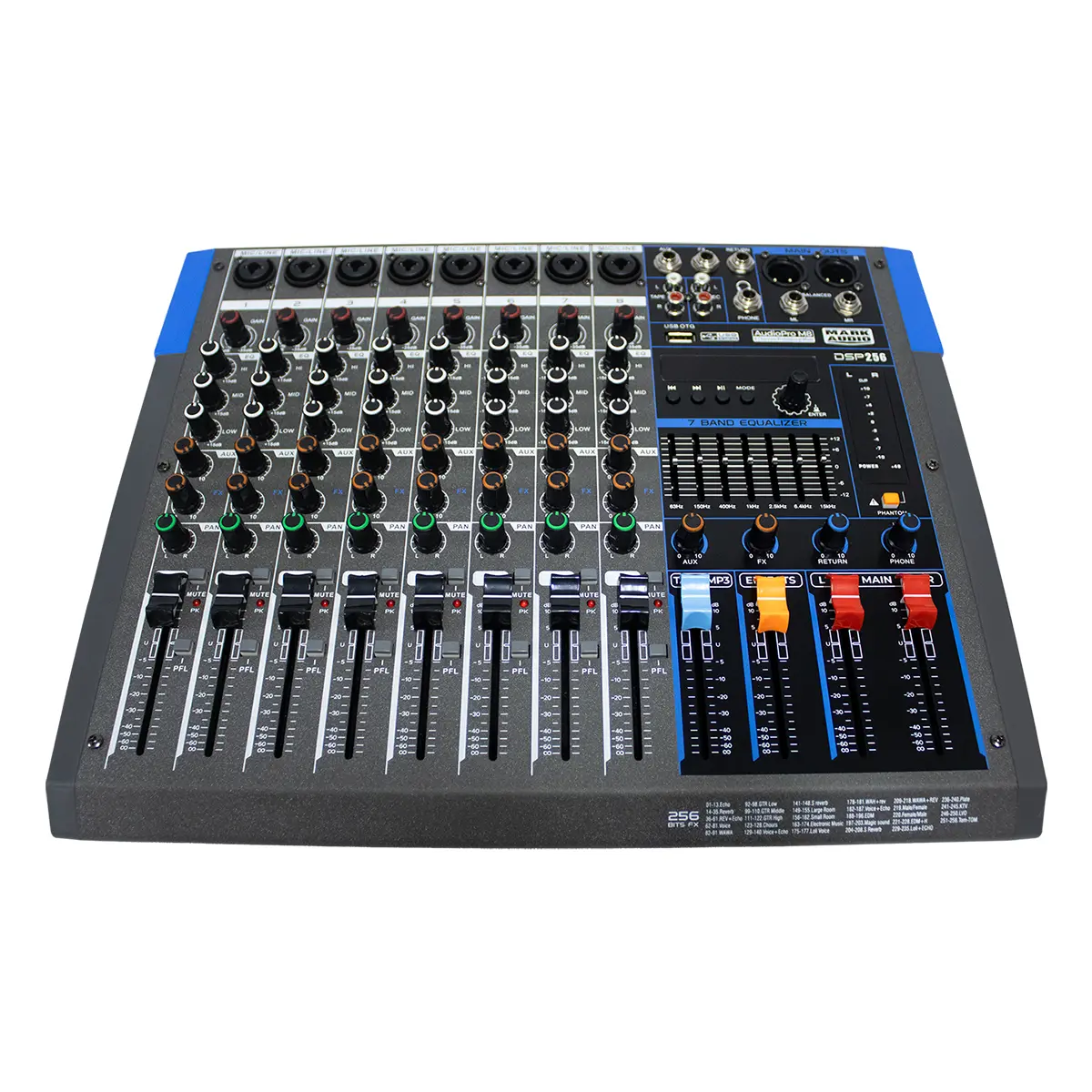 Mixer Mark Audio PRO M8 PS.12815.10072 - Mixer Mark Audio PRO M8