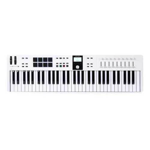 Teclado Controlador Arturia Keylab Essential 61 MK3 Branco