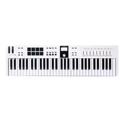 Teclado Controlador Arturia Keylab Essential 61 MK3 Branco