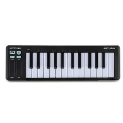 Teclado Controlador Arturia 25 Teclas Microlab MK3 Preto
