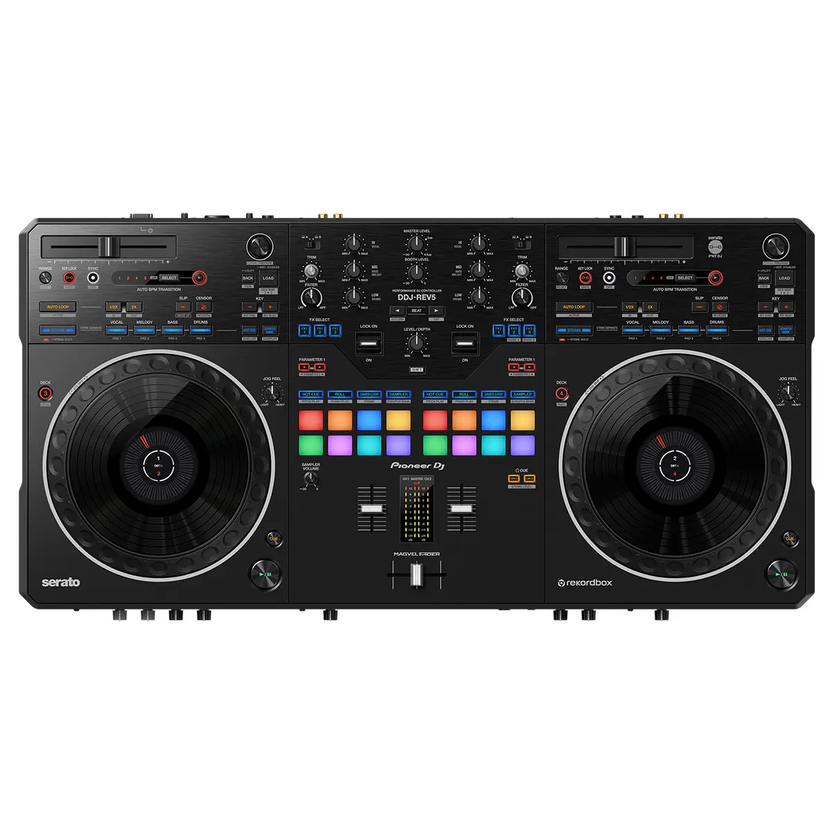 DDJ-REV5 DJ Pioneer DJコントローラー Djs dos Mundo - DJ Pioneer DDJ-REV5 Controladora DJ機材