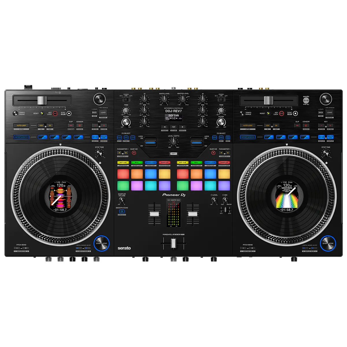 Controladora Pioneer DJ DDJ REV7 PS.12815.10081 - Controladora