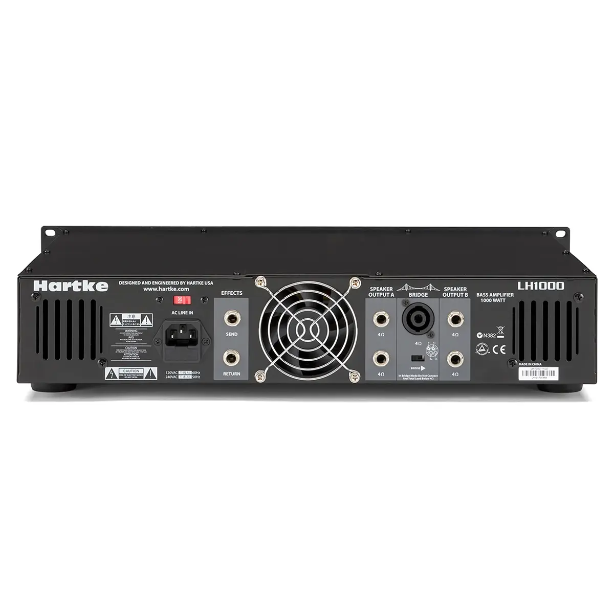 Amplificador Hartke LH1000 PS.12815.6993 - Amplificador Hartke