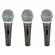 Kit Microfones de Mão Samson Q6CL3P