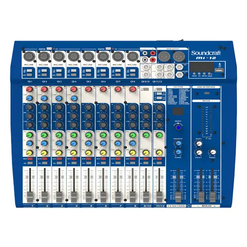 Mixer Soundcraft MI-12