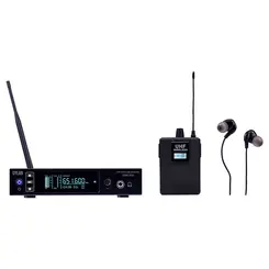 Sistema de Monitor Sem Fio UHF C/1 Bodypack Dylan DSM-301