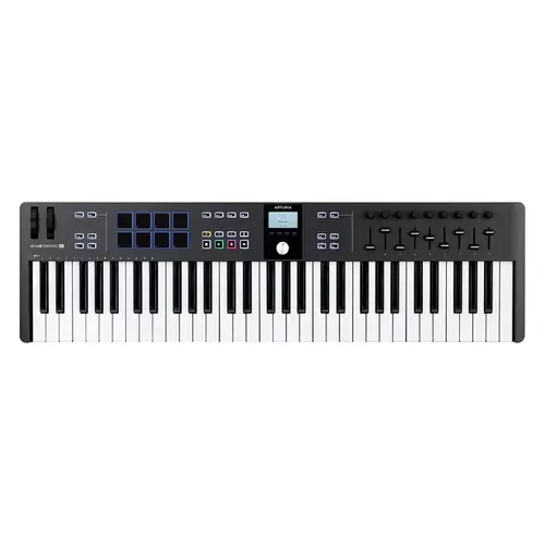 Teclado Controlador Arturia Keylab Essential 61 MK3 Preto