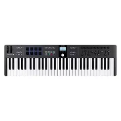 Teclado Controlador Arturia Keylab Essential 61 MK3 Preto