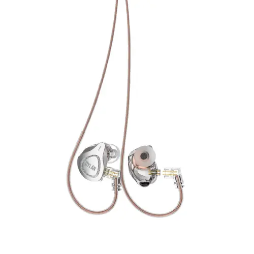 Fone de Ouvido In-Ear Dylan DE-515 Silver