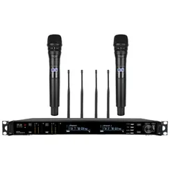 Microfone Sem Fio Dupli UHF Dylan QS-10/M2