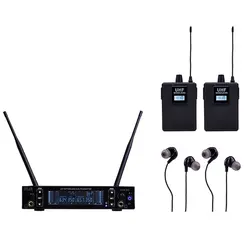 Sistema de Monitor Sem Fio UHF C/2 Bodypack Dylan DSM-300