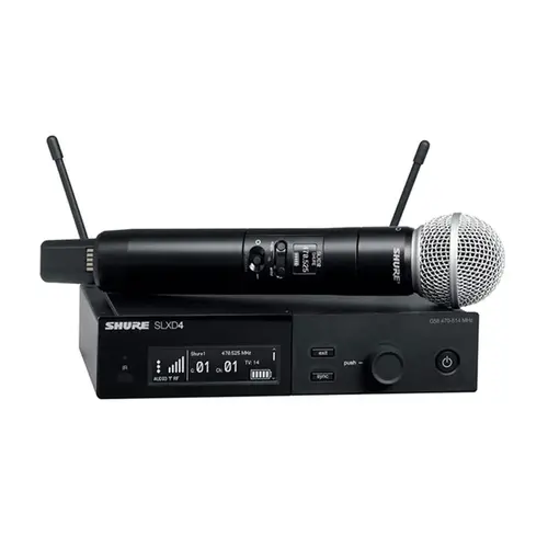 Sistema Sem Fio Shure SLXD24/SM58-G58