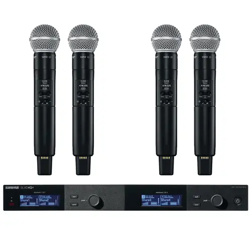 Sistema Sem Fio Shure SLXD24Q/SM58