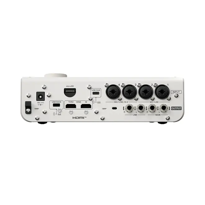 Interface de Áudio HDMI Yamaha URX44V W PS.12815.10221 - Interface