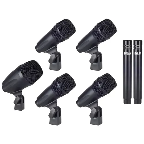 Kit Microfone Para Bateria Dylan BASIC DRUM