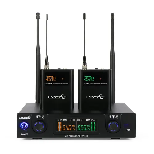 Microfone Sem Fio Headset UHF Lyco UHXPRO-02HLIHLI