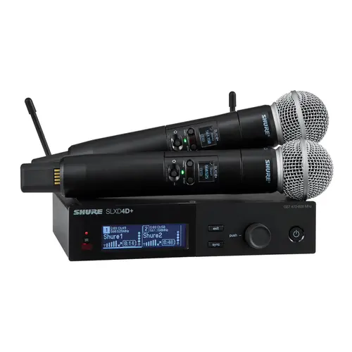 Sistema Sem Fio Shure SLXD24D+/58=-G57